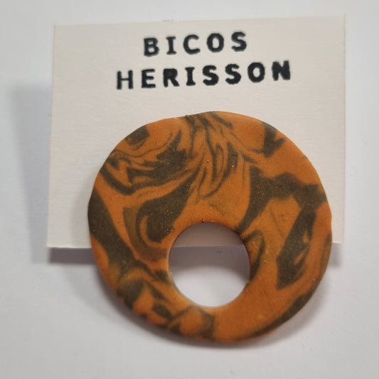 Broche cuelga gafas estampado