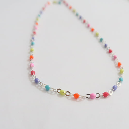 Tobillera bolitas esmaltadas