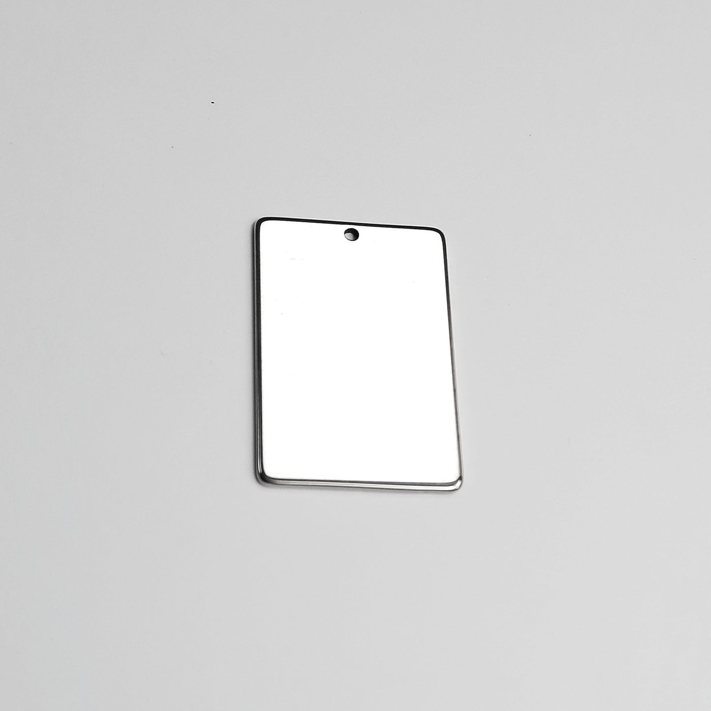 Placa rectangular acero