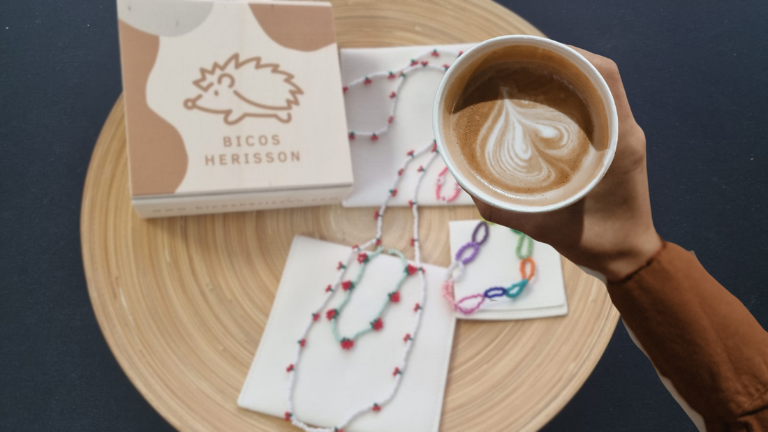 Joyería y café | Cuentas y resina