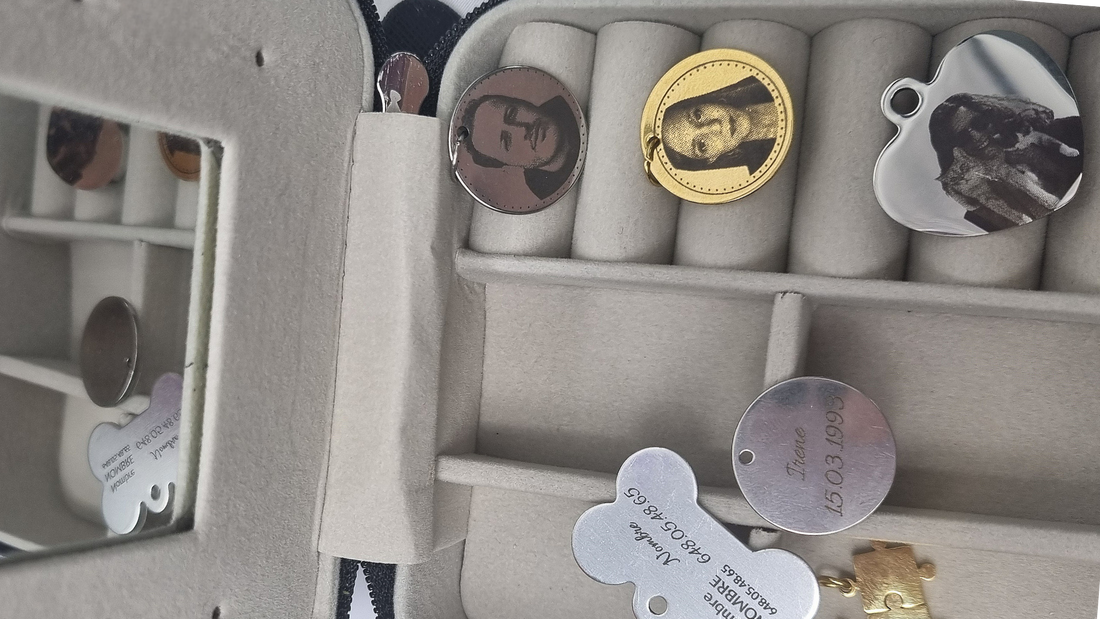 Cuidados para joyas grabadas a láser