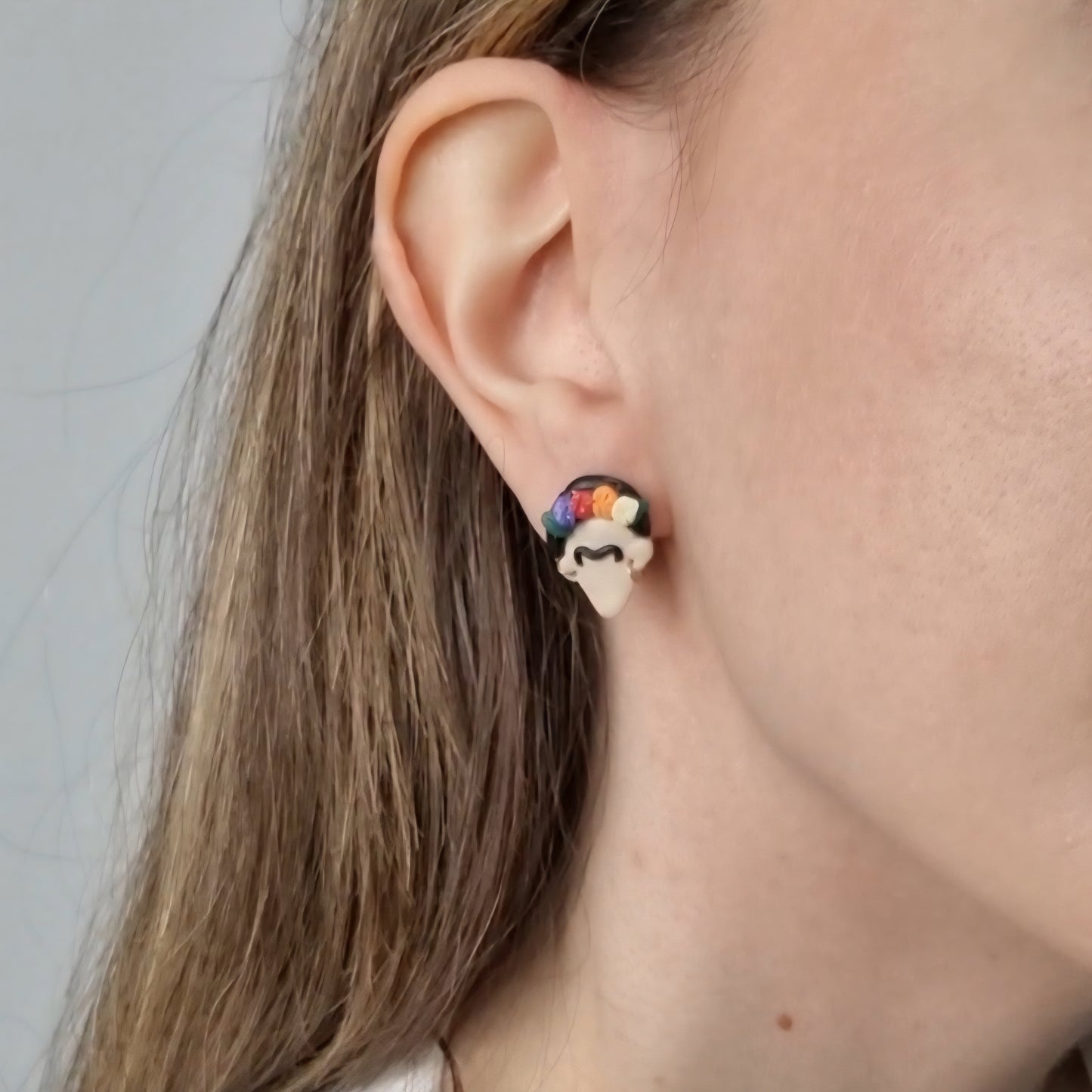 Pendientes Frida Kahlo