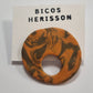 Broche cuelga gafas estampado