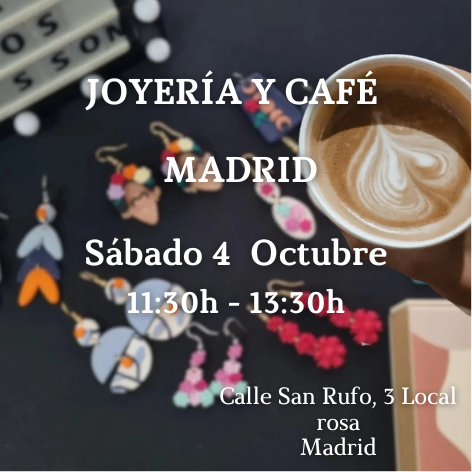 Taller Joyería y café MADRID  | Arcilla polimérica