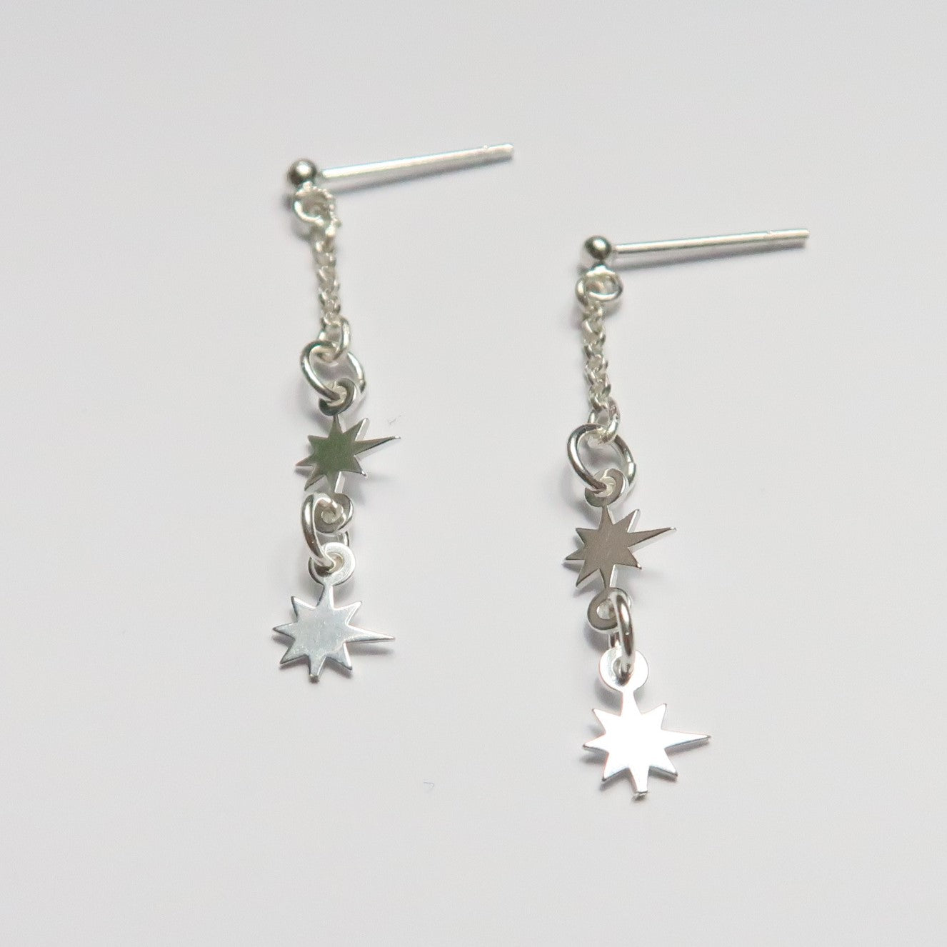 Pendientes estrella polar