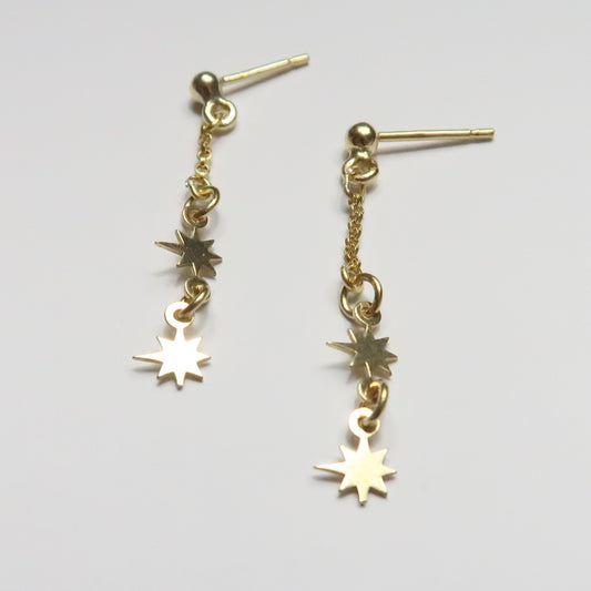 Pendientes estrella polar