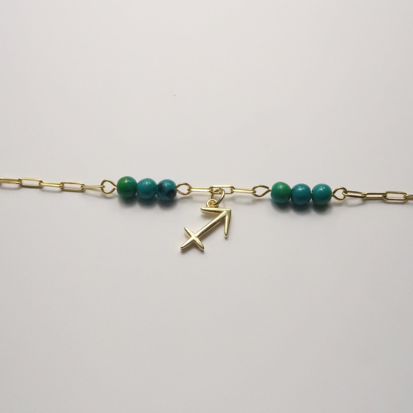 Pulsera sagitario crisocola