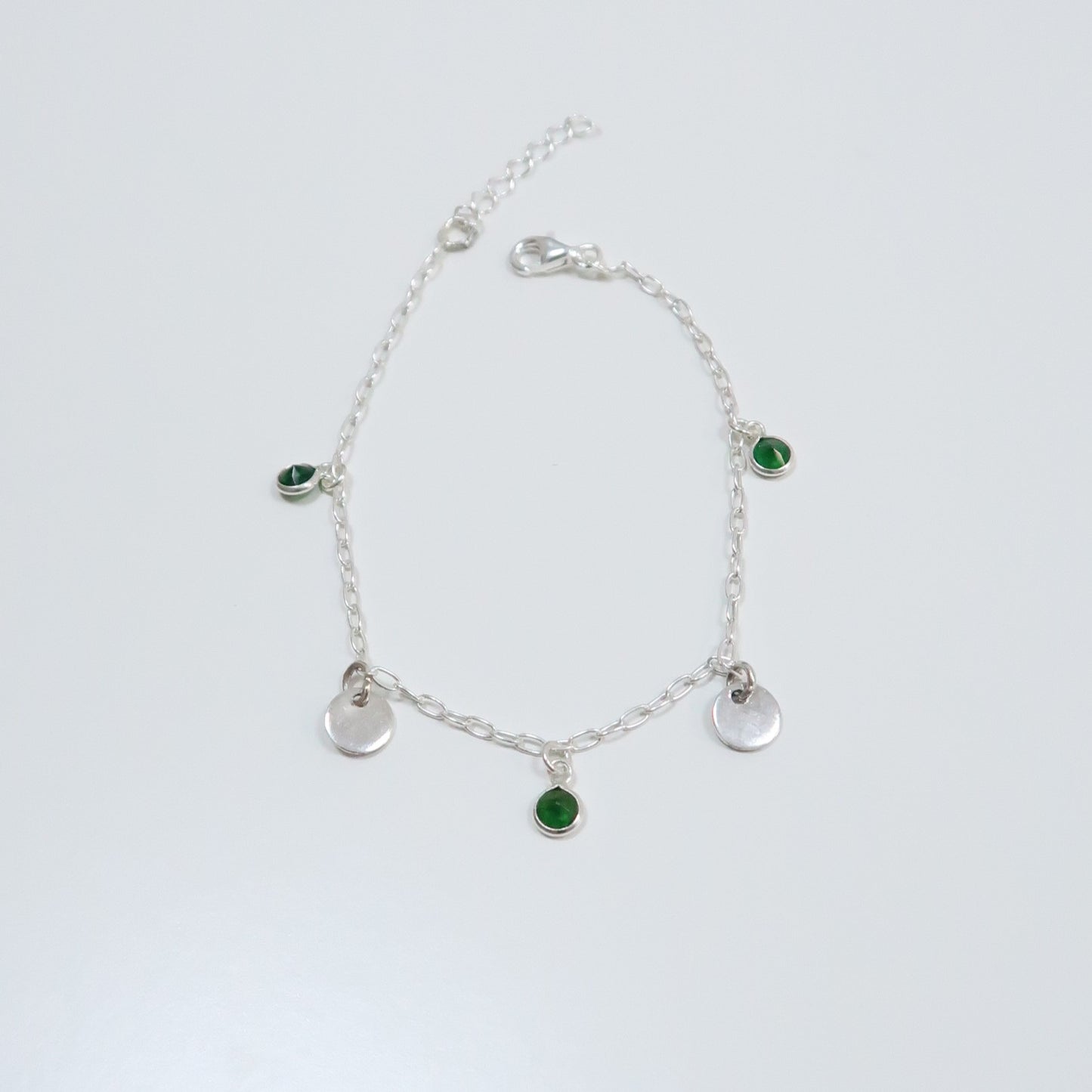 Pulsera tesoro verde