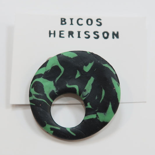 Broche cuelga gafas estampado