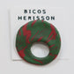 Broche cuelga gafas estampado