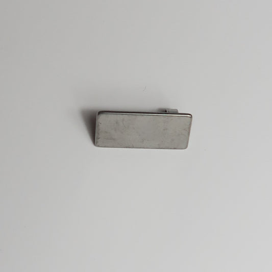Broche acero rectangular 20 mm