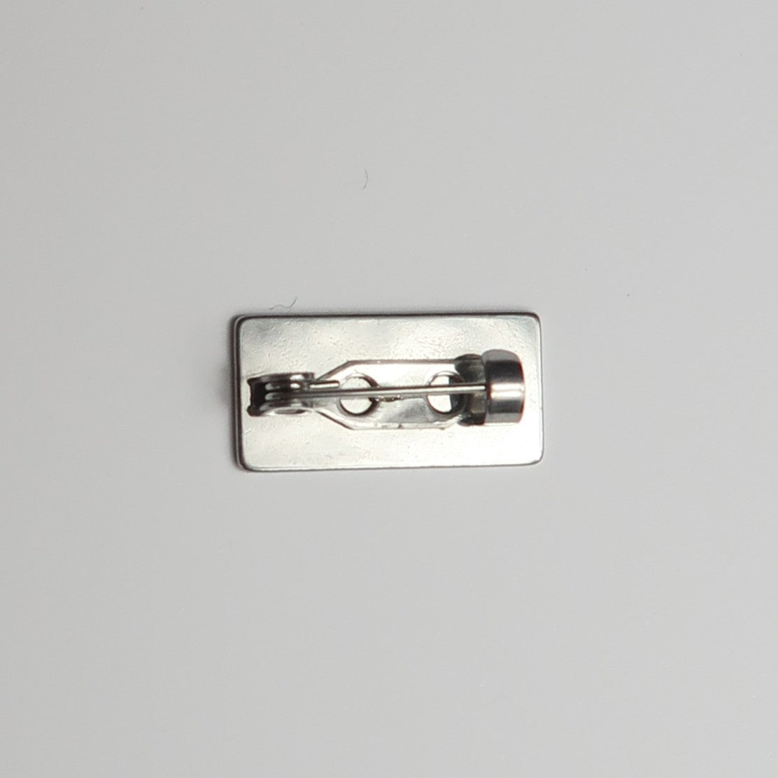 Broche acero rectangular 20 mm