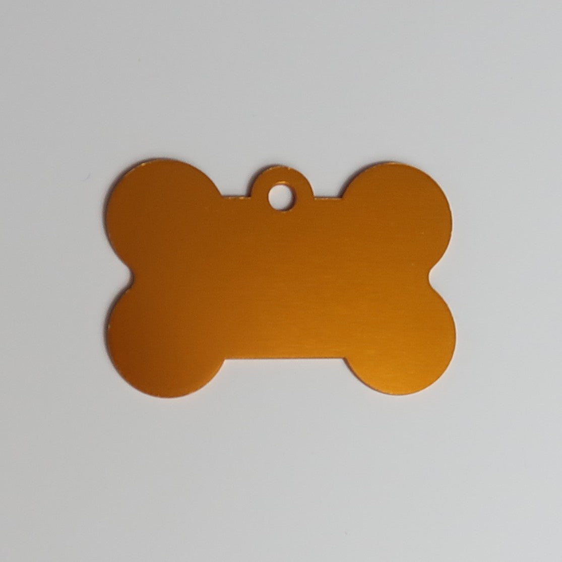 Placa para mascota - Hueso