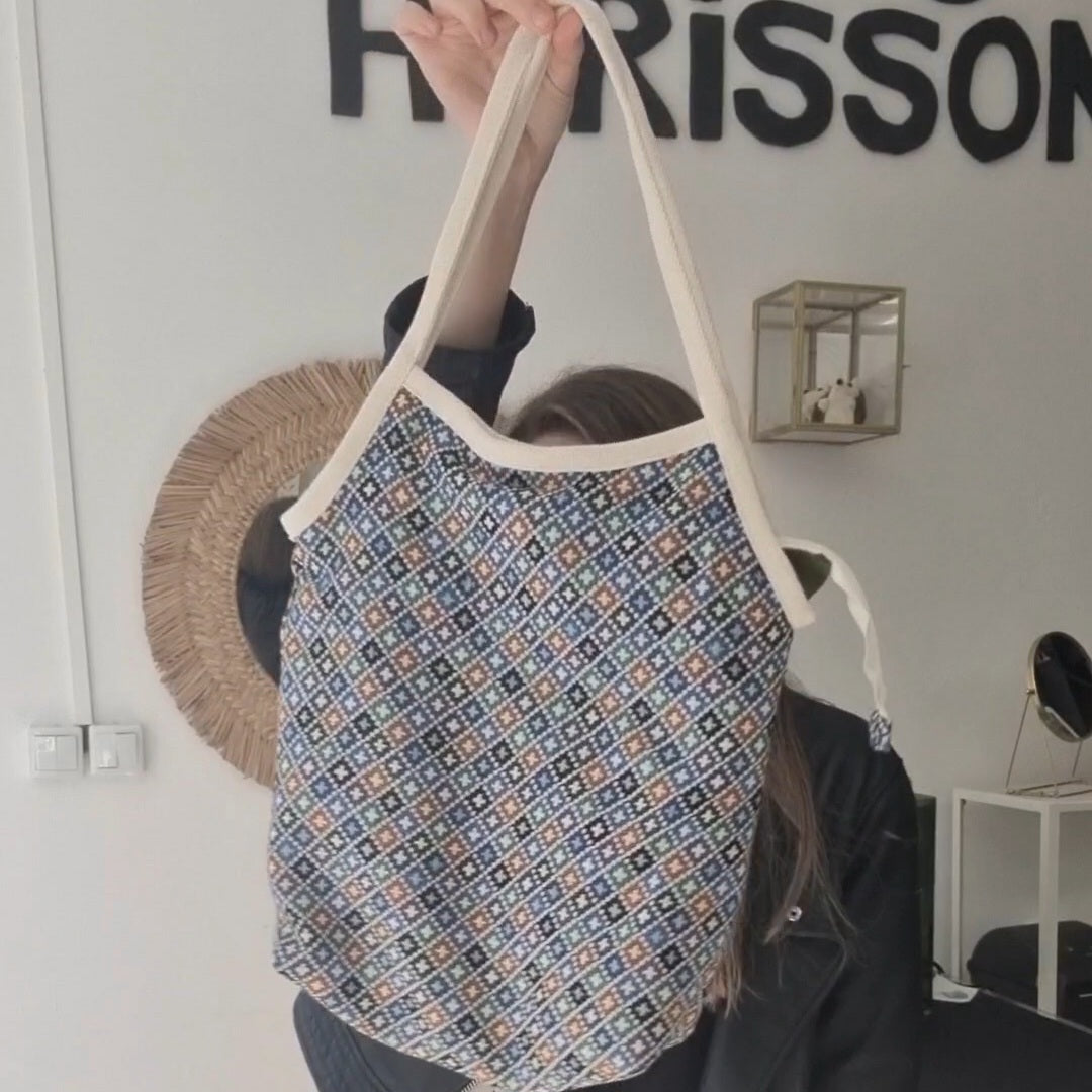 Bolso cuadros