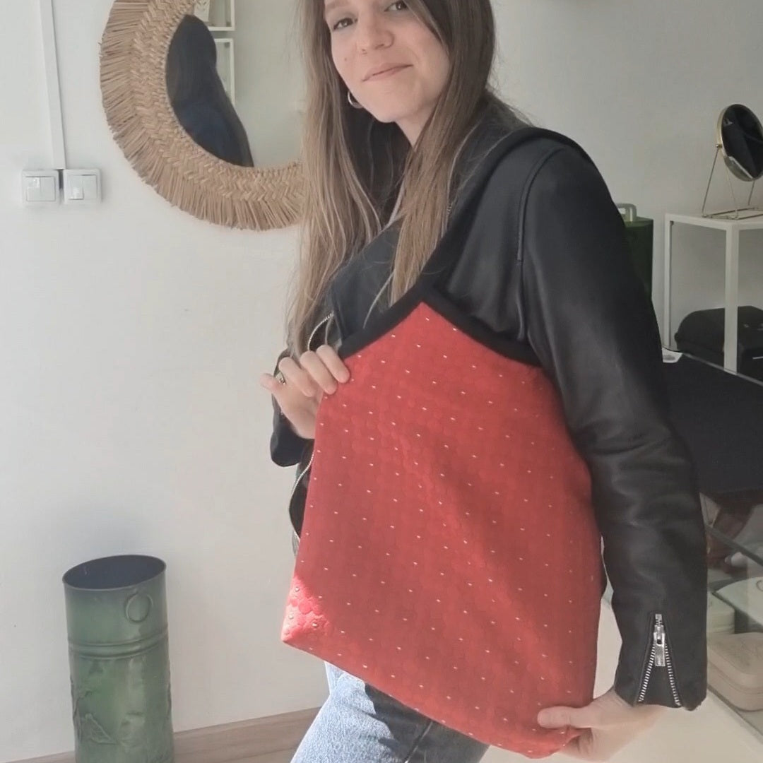 Bolso rojo