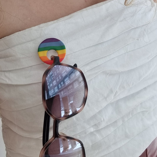 Broche cuelga Happy Pride