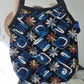Bolso floral azul