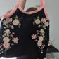 Bolso floral rosa