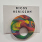 Broche cuelga gafas estampado