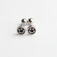 Pendientes smile negro