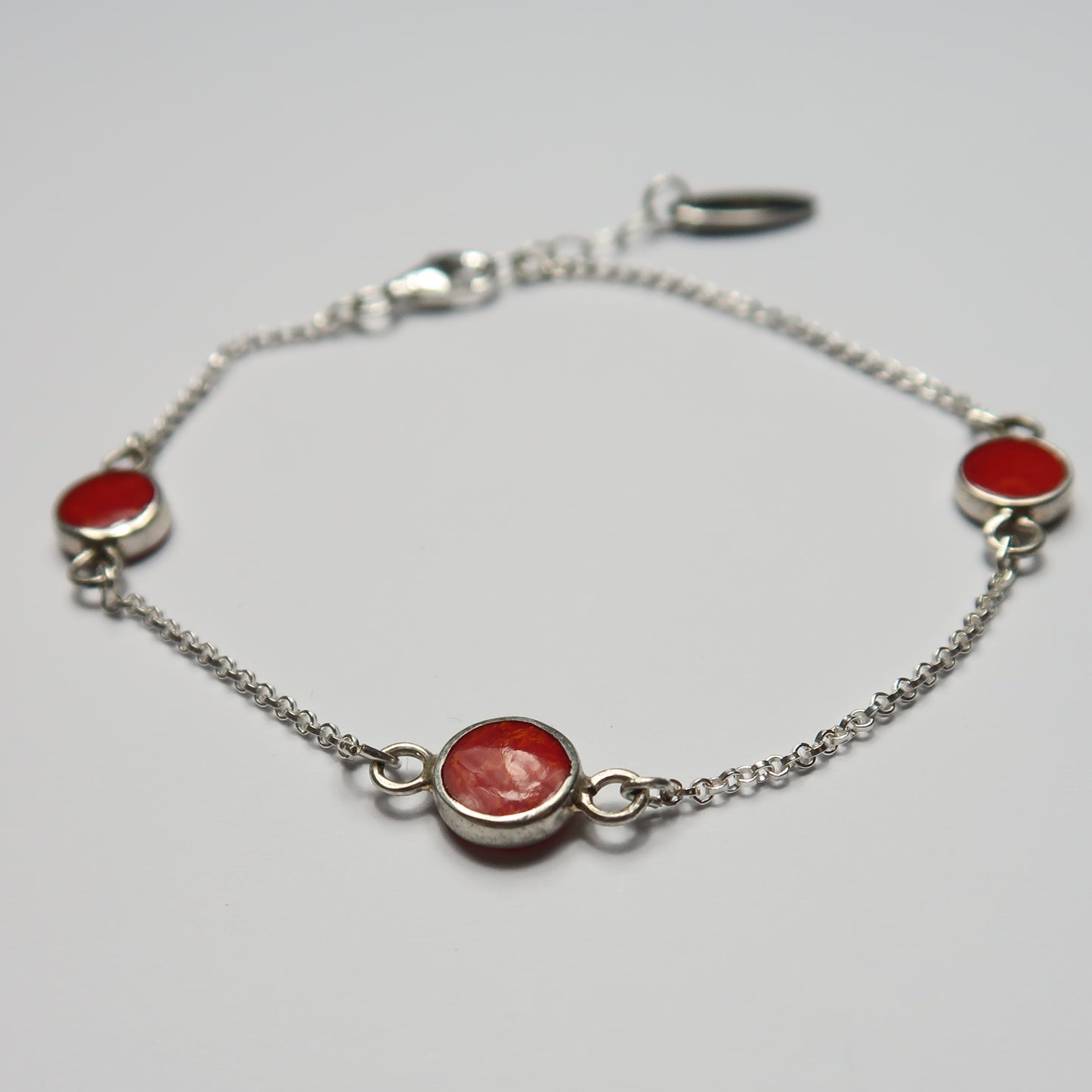 Pulsera coral